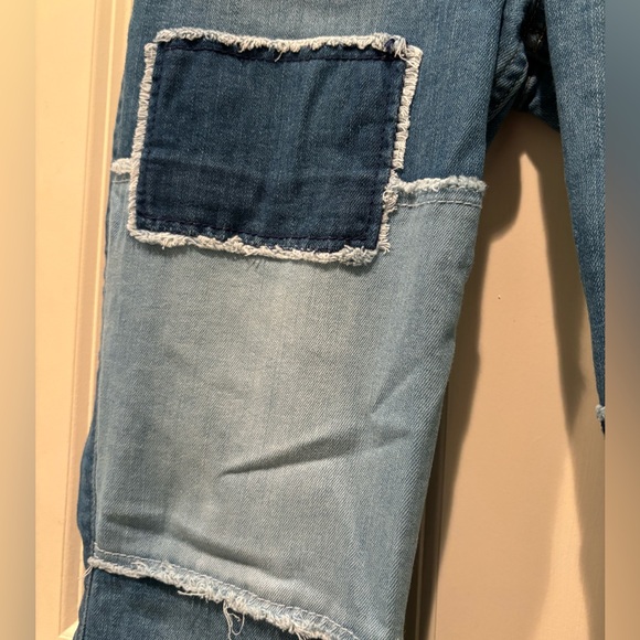 Hollister Patchwork Flare Jeans - Picture 2 of 6